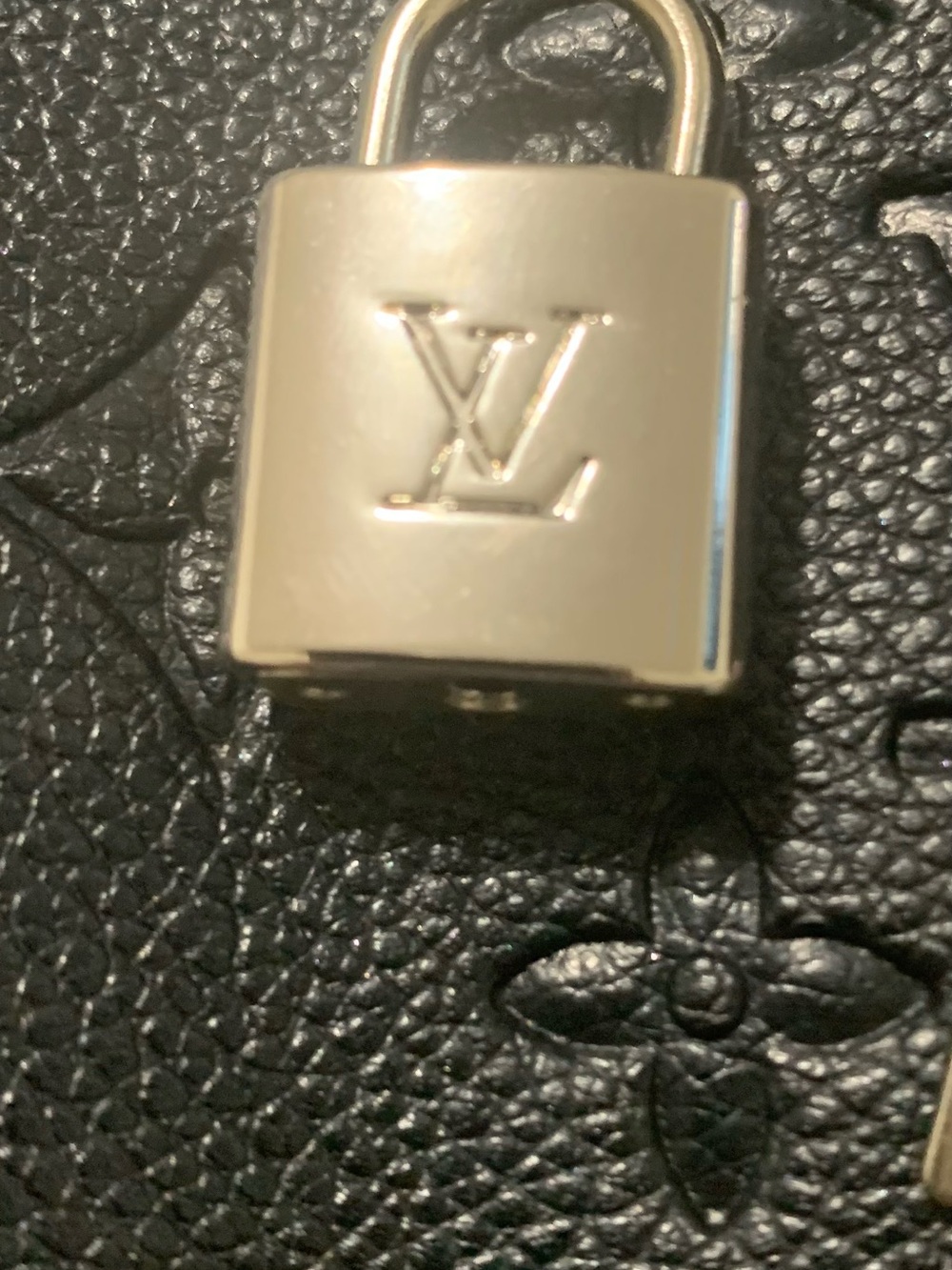 Louis Vuitton Silver-tone LV Padlock Key Charm With Keys - Picture 3 of 3